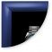 Рамка Клик ПК-25, 45°, А4, синий глянец RAL-5002 в Саратове - картинка, изображение, фото