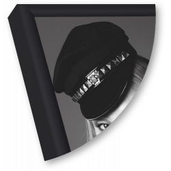 Рамка Нельсон 02, А4, черный матовый RAL-9005 в Саратове - картинка, изображение, фото